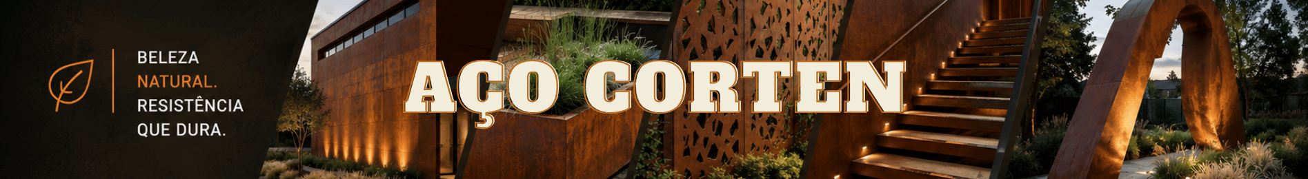 Aço corten: especificação e projeto com Master Metais